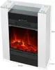 El Fuego Tessin Kominek elektryczny z efektem płomienia, Podgląd zdjęcia produktu 6