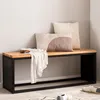 Banc en bois massif FineBuy 120 cm en acacia - Banc pour Voir les images du produit 1