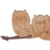 Mr. & Mrs. Panda Schlüsselanhänger Paare Otter Kreis - Produktbild-Vorschau 3