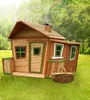 AXI Crooked Lisa Playhouse Brown/green, na zemi stojaci Náhľad obrázku produktu 20