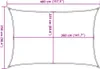 vidaXL Slnečná plachta 160 g/m² Béžová 2,5x4 m HDPE Náhľad obrázku produktu 7