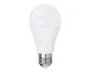 A white LED light bulb with a silver base, isolated on a white background. Podgląd zdjęcia produktu