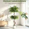 Ikodm umelá rastlina Ficus, výška 150 cm, nevyžaduje Náhľad obrázku produktu 2