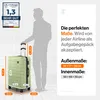 Travely Polycarbonat Koffer Groß 77cm XL - 100L Produktbild-Vorschau 4