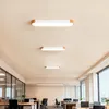 LED Deckenleuchte 18W Holz und Aluminium 140x650 mm CCT Produktbild-Vorschau 6