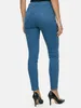 Tazzio Damen Skinny Fit Jeans F138 (Petrol, 38) Produktbild-Vorschau 3