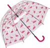 Clayre & Eef Erwachsenen-Regenschirm Ø 90 cm Transparant Produktbild-Vorschau 1