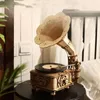 AIORBER 3D Holzpuzzle Klassische Grammophon Bausatz, mit Produktbild-Vorschau 5
