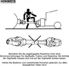 Zapfwelle T2 Gelenkwelle 740mm 270Nm 540U/min, PTO-Shaft, Produktbild-Vorschau 8