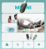 Collage of product images showing the Ottocast Mini adapter, a person using it in a car, and its internal components. Produktbild-Vorschau