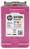 HP Čierna originálna atramentová kazeta 305, Štandardná Náhľad obrázku produktu 4