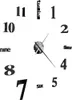 3D-Wanduhr Modernes Design 100 cm XXL Schwarz Produktbild-Vorschau 4
