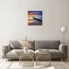 Bilder auf glas - Meer Küste Strand Sonnenaufgang - 40x40cm Produktbild-Vorschau 7