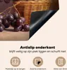 KitchenYeah© Herdabdeckplatte Rotwein mit Trauben , Produktbild-Vorschau 4