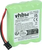 A green battery pack with a black and red wire connector. Produktbild-Vorschau