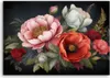 Leinwandbild Bunter Blumenstrauß 60x40 Feeby Bunt bild für Produktbild-Vorschau 3