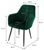 ML-Design 4er Set Esszimmerstühle mit Rücken- und Produktbild-Vorschau 7