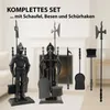 Kaminbesteck Ritter 4-teilig Schaufel, Besen, Schürhaken, Produktbild-Vorschau 4