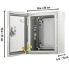 VEVOR NEMA-stalen behuizing, 10 x 8 x 6 inch, NEMA 4X Productafbeelding-voorbeeld 8