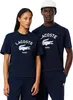 Lacoste Baumwoll-T-Shirt mit Signatur-Print, Blau L Produktbild-Vorschau 9