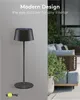 Kabellose LED-Tischleuchte Solar, schwarz Produktbild-Vorschau 12