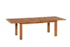 A wooden dining table on a white background. Náhled obrázku produktu