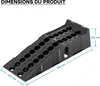 Wiltec Lot de 2 Rampes voiture d’accès – 900 x 330 x 220 mm Voir les images du produit 7