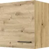 A single wall cabinet with a wood grain finish and a black handle. Produktbild-Vorschau