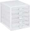 Relaxdays Schubladenbox, 5 Schubladen, beschriftbar, Akten Produktbild-Vorschau 10