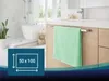 10er Set Handtuch, 100% Baumwolle, 50x100 cm, mint Produktbild-Vorschau 5