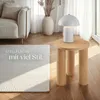 tectake® Beistelltisch Sisi, rund, Beine aus Massivholz Produktbild-Vorschau 6