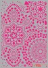 Schablone "Mandala Flowers", A4 Produktbild-Vorschau 1