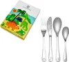 ZILVERSTAD Dětský příbor Dino 18/10 4 kusy Náhled obrázku produktu 4