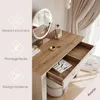 Idohome Coiffeuse, console avec tiroir, table de Voir les images du produit 8