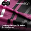 etérea Microfaser Bettwäsche 2x 135x200 cm + 2x 80x80 cm Produktbild-Vorschau 3