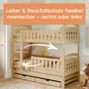 Hochbett 90x200 Etagenbett Kinderbett Jugendbett Stockbett Produktbild-Vorschau 5