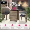 TecTake 403769, Hnědá, 2 sedadlo/sedadel, Dospělí a děti, Náhled obrázku produktu 5