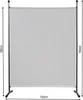 Paravent Outdoor Wetterfest 150 x 190 cm Weiß | Raumteiler Produktbild-Vorschau 3