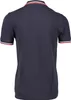 Fred Perry Twin Tipped Polo Navy Produktbild-Vorschau 2