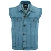 BULLDT Herren Motorradweste Motorrad Jeansweste Bikerweste Produktbild-Vorschau 6