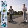 Kinder Roller Kinderscooter Dreiradscooter mit LED Räder Produktbild-Vorschau 7