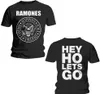 Ramones Hey Ho (Front & Back) Black L T-Shirt Produktbild-Vorschau 2