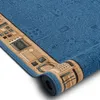 Läufer Antirutsch JENA blau 120cm Blau 120x300 cm Produktbild-Vorschau 2