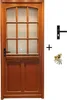 Porte d'entree Bois vitree, Alena, H215 x L80 p, droit + Voir les images du produit 1