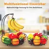 Bomclap Obstkorb mit Bananenhalter - 2 Stöckig Obstschale Produktbild-Vorschau 2