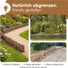 BOOGARDI Mini Gartenzaun Holz · 5X Beeteinfassung 20cm hoch Produktbild-Vorschau 2