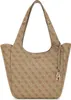 GUESS Shopper Handtasche Calista Latte Logo : Latte Logo Produktbild-Vorschau 16