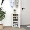 vidaXL Schuhschrank Weiß 32x35x70 cm Holzwerkstoff -  Produktbild-Vorschau 11