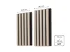 MEBANO Akustické dřevěné panely 240 x 53 cm Barva: Kašmír Náhled obrázku produktu 3