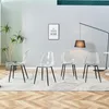 Transparente Esszimmerstühle 4er Set moderne Produktbild-Vorschau 3
